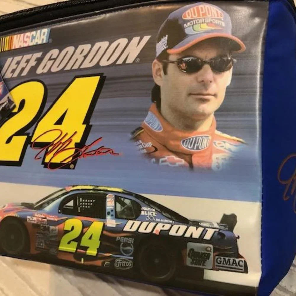 🔵 NWT COMBO - 3 Items - Jeff Gordon #24 NASCAR - Cooler + Throw + Tote - ALL NEW
